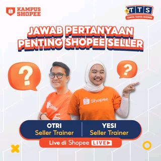 JAVIDOL5's tweet photo. Shopee Live: Jawab Pertanyaan Penting Shopee Sellers!. Tonton Kampus Shopee live sekarang: https://t.co/NsNdgktfm2 https://t.co/FaDZi39uKx