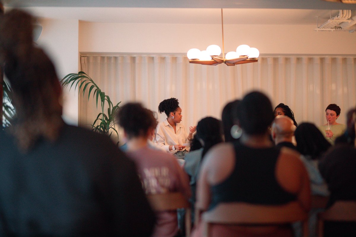 ICYMI: massive thank you to everyone who came to visual vanguards, here are some highlights from the evening 🦋