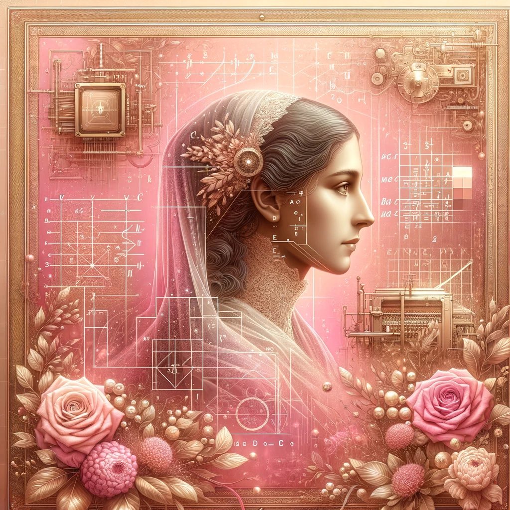 𝗥𝗮𝗰𝗵𝗲𝗹’𝘀 𝗛𝗶𝗱𝗱𝗲𝗻 𝗚𝗲𝗺𝘀 𝗔𝗱𝗮 𝗟𝗼𝘃𝗲𝗹𝗮𝗰𝗲 Known as the first computer programmer, Ada Lovelace was a visionary mathematician who worked on Charles Babbage’s early mechanical general purpose computer, the Analytical Engine. While Babbage invented the