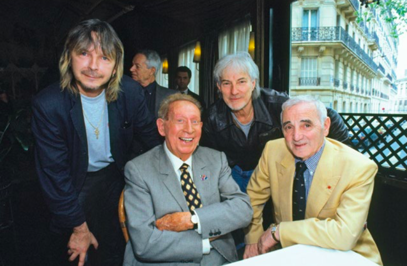 Renaud, Trenet, Aufray &amp; Aznavour.
#brochetteschnock