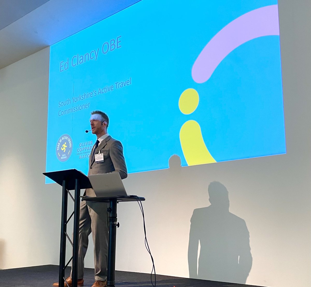 Ed_Clancy's tweet photo. Excellent to welcome so many esteemed walking, wheeling and cycling colleagues to @SouthYorksMCA’s Active Travel Ambition conference with @activetraveleng today - where, together with the team, we’ll be setting out the Big Picture for active travel in #SouthYorkshire 🚶‍♀️🛴🚲🏆 https://t.co/jEJE2P7mQw