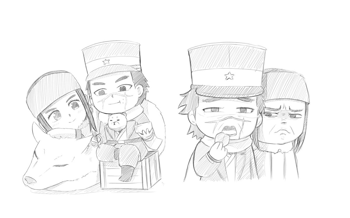 daddypandath's tweet photo. emotion meme manga lol 😆
Golden Kamuy
.
#goldenkamuy
#goldenkamuyfanart
#fanart https://t.co/vzGlspvFCp