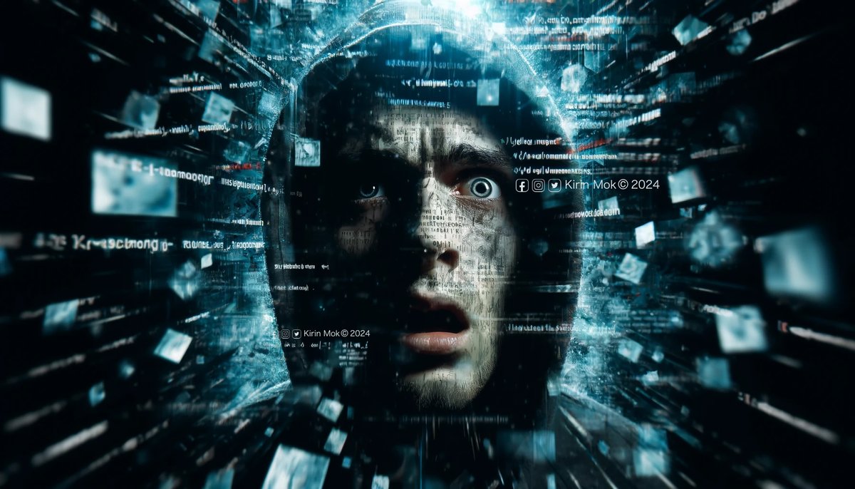 kirinmok2015's tweet photo. In the flood of data, can we still find our true selves? #InformationOverload #DigitalDilemma #FindingSelf https://t.co/wfskl5LB6Z