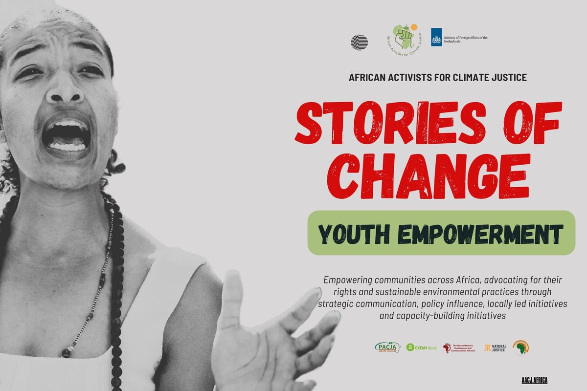 ▶️Explore 'Stories of Change' and see how our initiatives are empowering Africa's youth for climate action! From @Summer_School1 to #YoungLawyersforClimateJustice and children's climate books, discover the impact of our collective efforts. Read now: shorturl.at/nx1BA