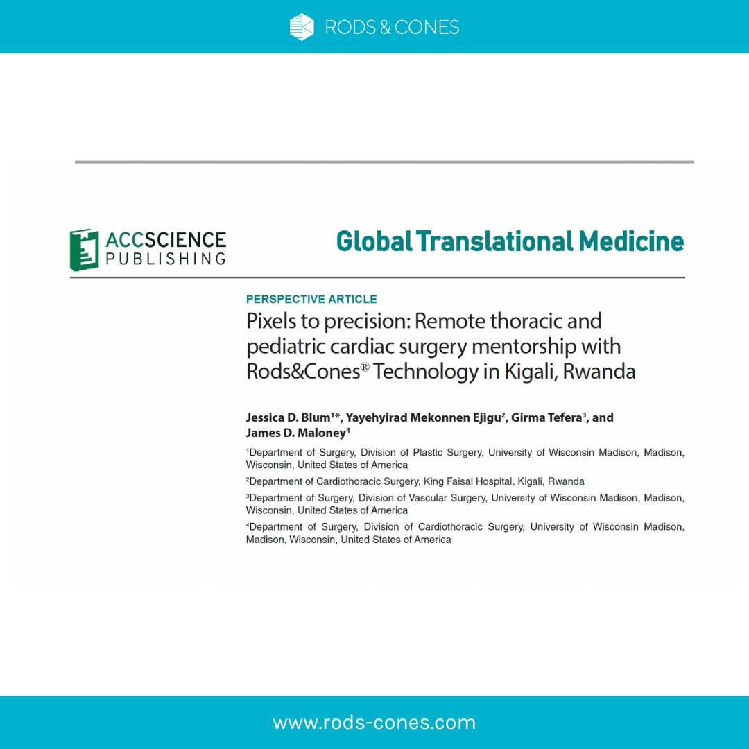 Surgery is often called the final frontier in global medicine, and remote technology has the transformative power to enhance surgical care worldwide.

👉lnkd.in/dXtr-npc

#GlobalHealth #SurgicalMentorship #HealthcareInnovation #telepresence #telementoring #teleproctoring