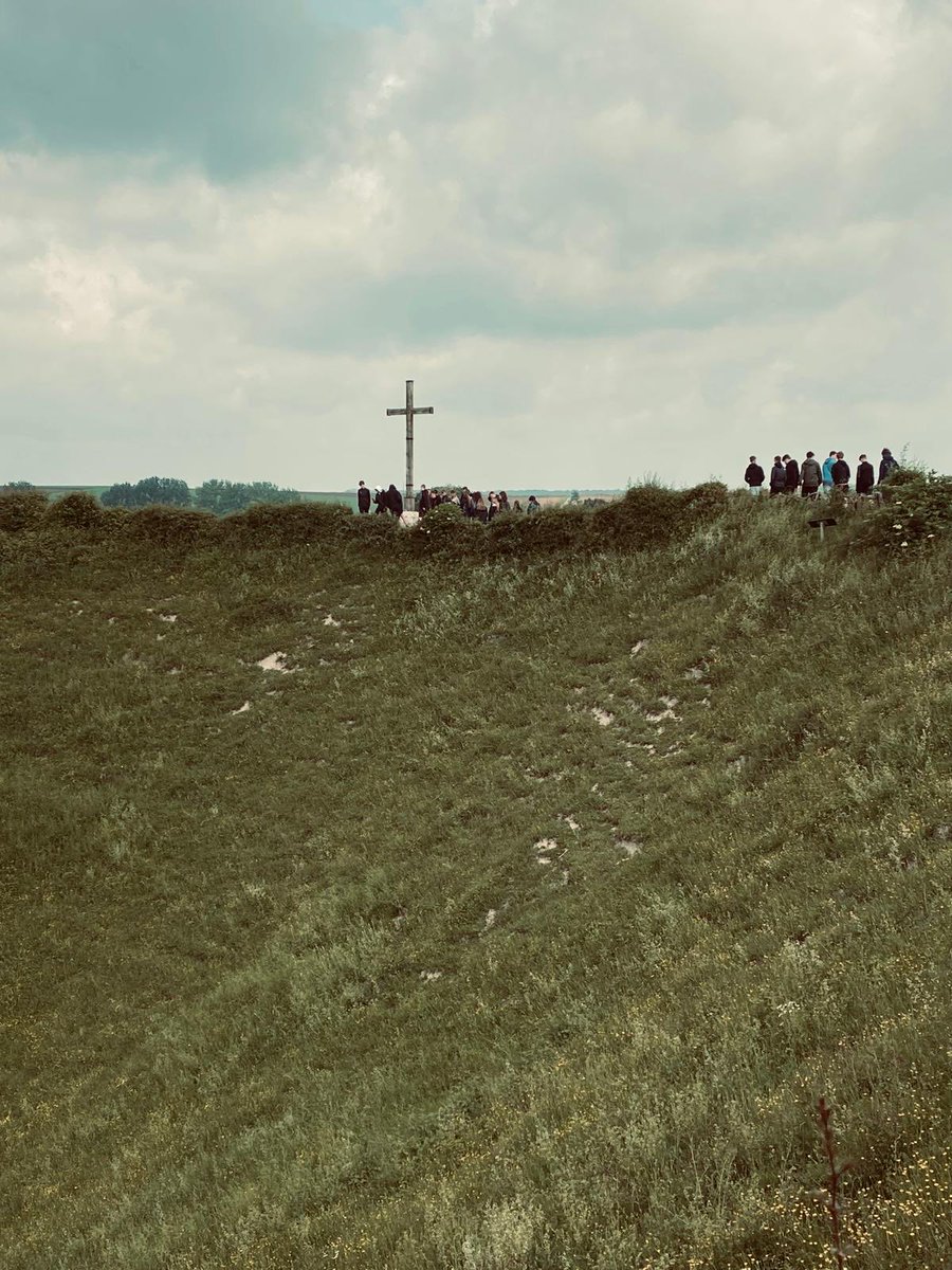 Coach D at Lochnagar Crater