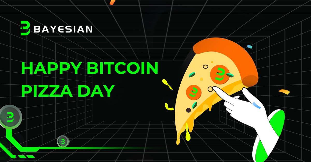 BayesianBAYE's tweet photo. Happy #BitcoinPizzaDay! 🍕 Let’s celebrate with a Bayesian twist! 🎉
Given P(Pizza | BTC), the likelihood of delicious pizza increases dramatically! 🎲
Bayes’ theorem shows us that the probability of enjoying pizza with BTC is almost 1!
#BTC #PizzaDay #BayesTheorem https://t.co/fjSav7JNYc