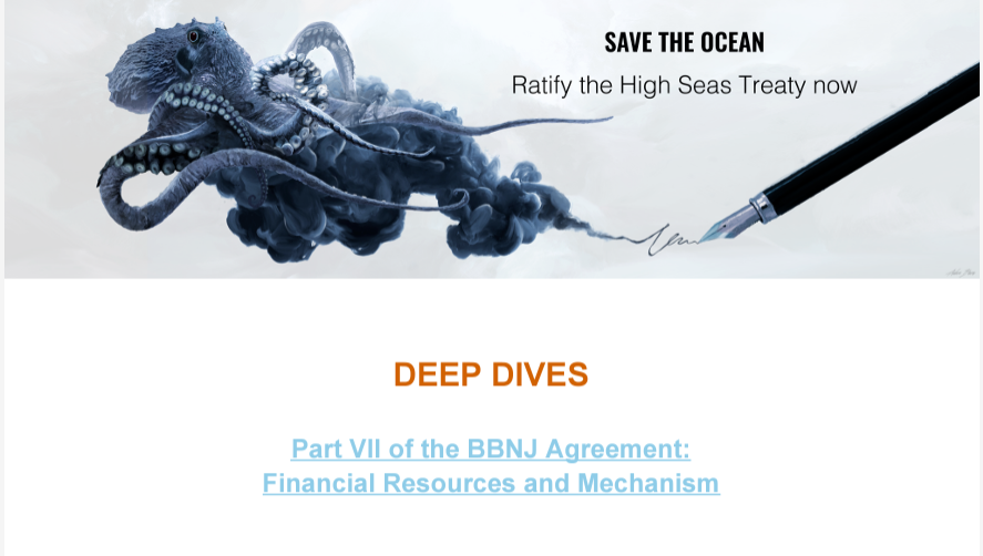Not one but two new @HighSeasAllianc ' briefings out today: 1) A deep dive into the financial mechanism of #BBNJ #HighSeasTreaty by @tors10th: how will it work, how does it connect to other parts, what are next steps to operationalize it? Link: highseasalliance.org/wp-content/upl… [1/2]