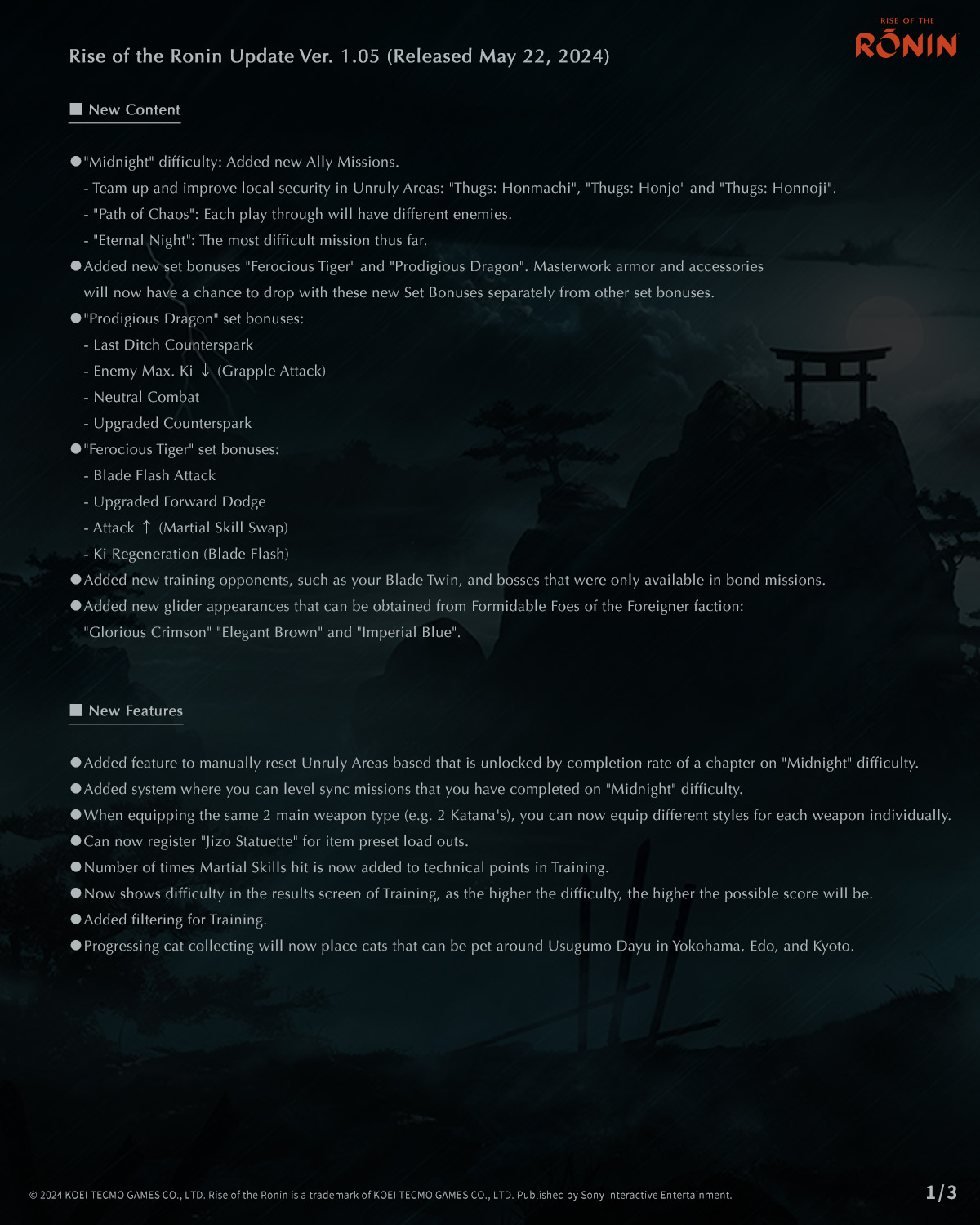 Rise of the Ronin |OT| A Whole Nioh World OT | Page 48 | ResetEra