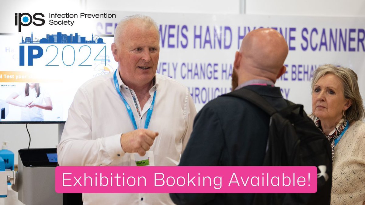 #IP2024Conf features the largest UK #InfectionPrevention exhibition and is expected to attract over 500 delegates buff.ly/48RjPA7 Stands available from £3,240 Find out more about the available sponsorship and exhibition opportunities from Mike.Donaldson@fitwise.co.uk