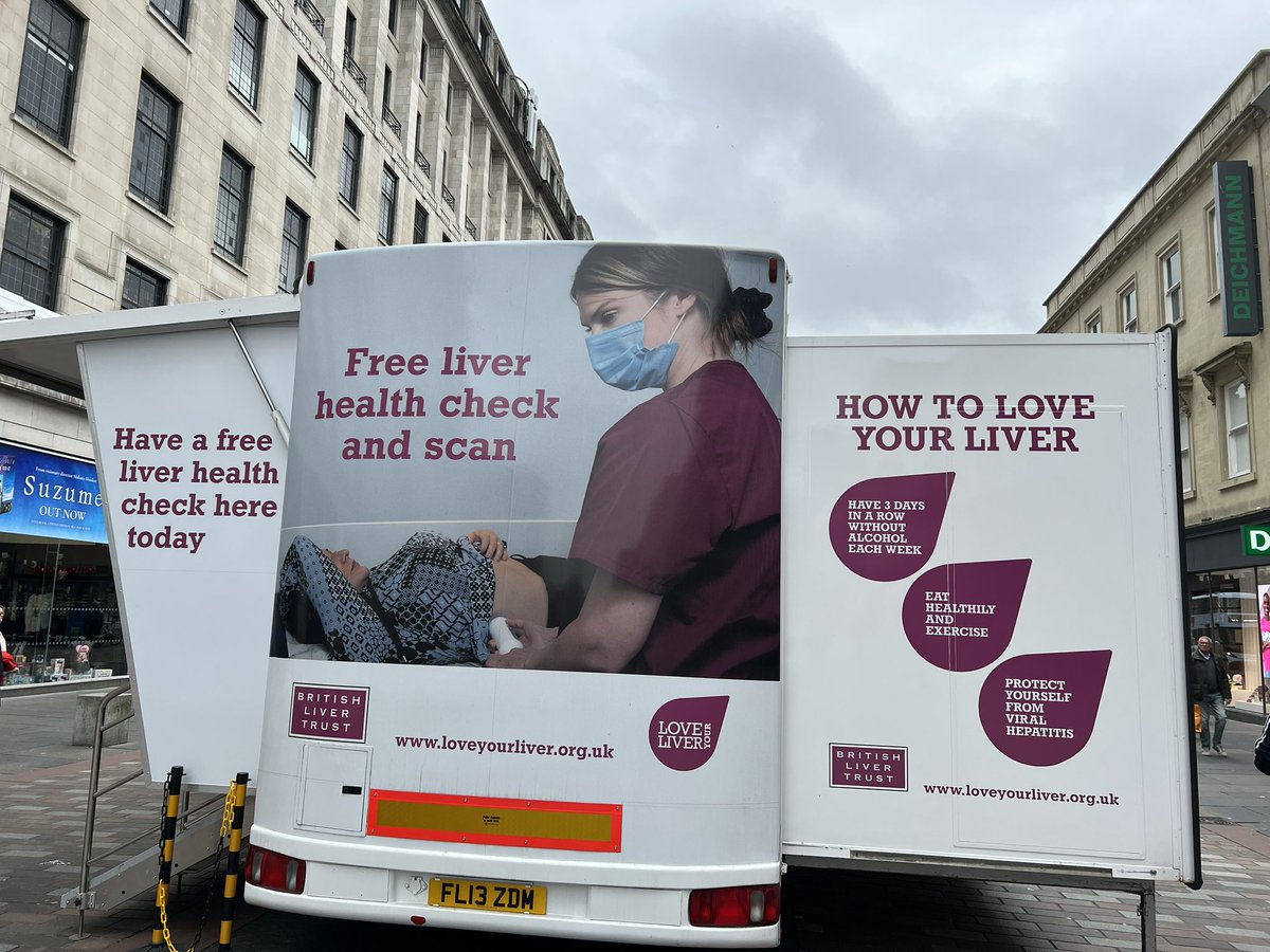 EwanForrest1's tweet image. Queues forming for liver checks at Love Your Liver in Argyle Street, Glasgow. Big shout out to Lynne and Mark from #gri doing the hard work. @LiverTrust @FriendsofGRI @NHSGGC