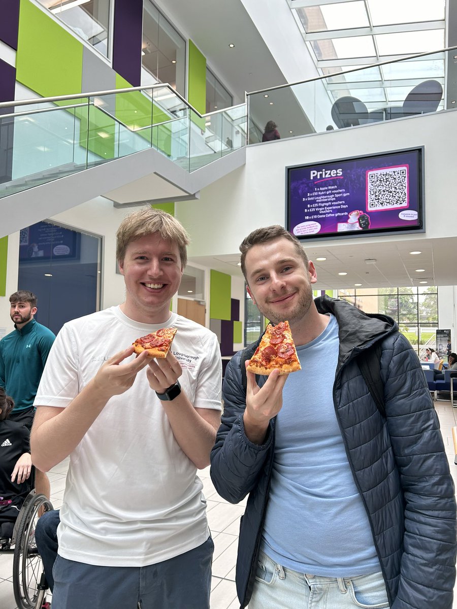 Yesterday members of the PHC celebrated #100Days until the #Paris2024 Paralympics! Our team came together for a day of para sport tasters, research presentations and pizza to celebrate the count down! Thank you to Thomas & Dan or arranging the event! @LboroSSEHS