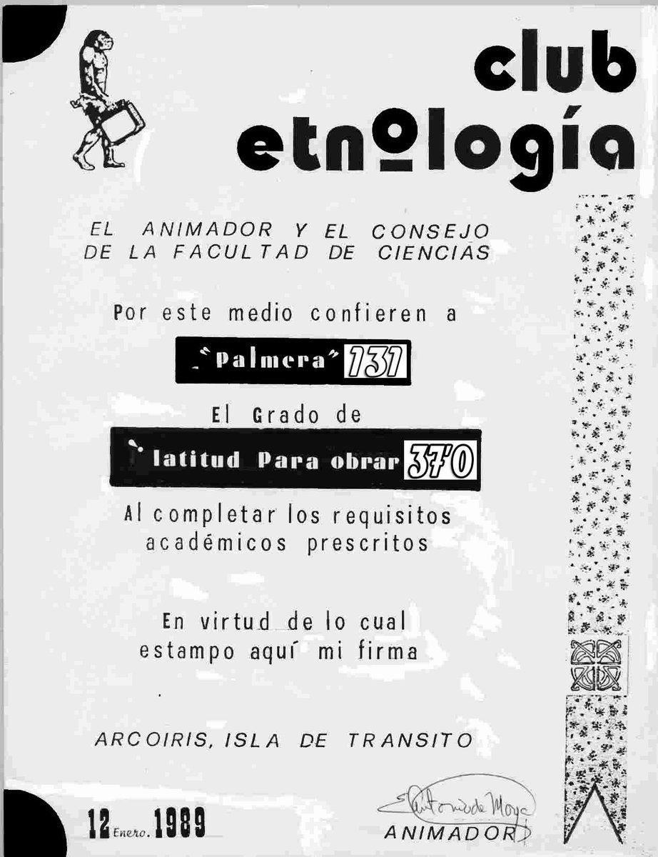 Di´ploma Club de Etnologia