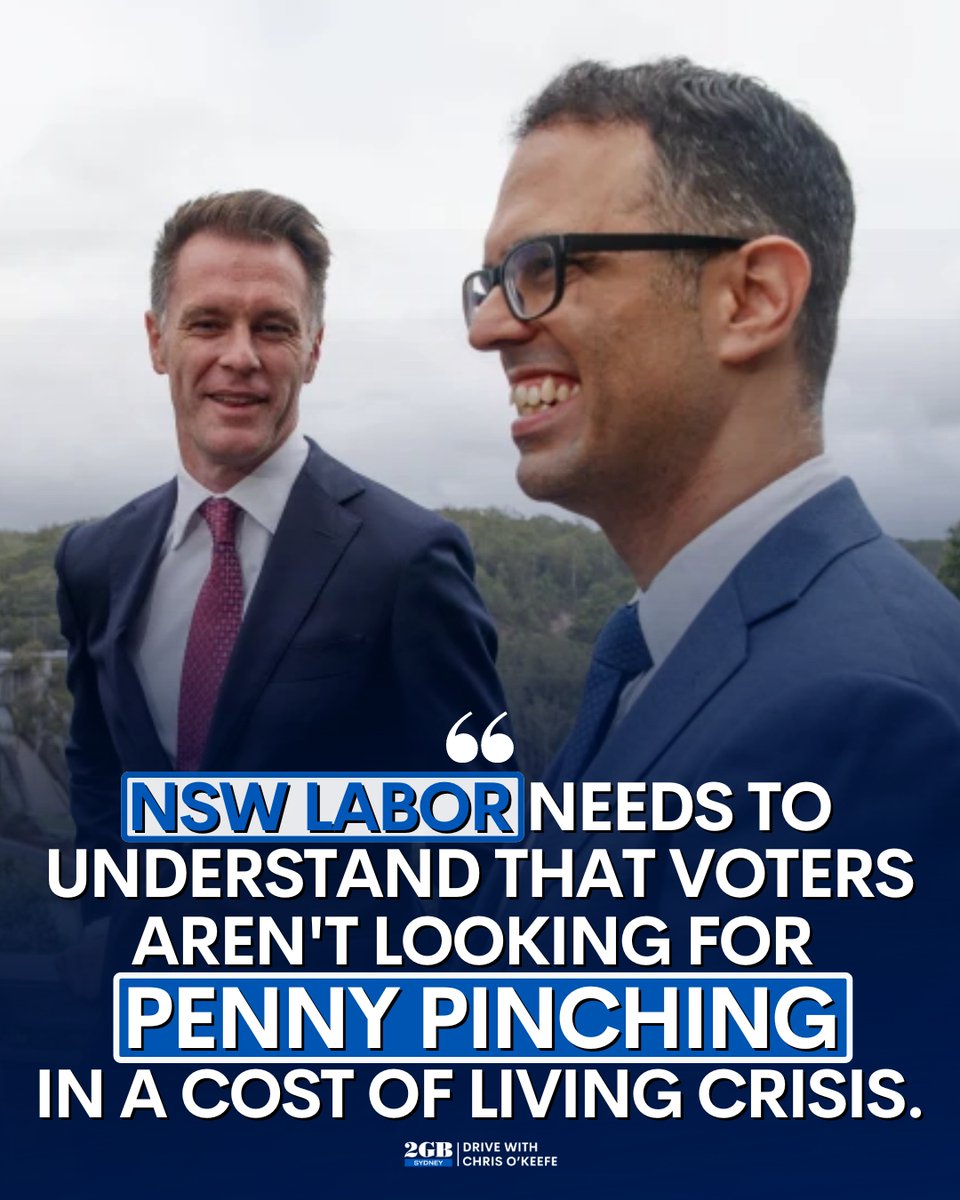 Chris O'Keefe urges Treasurer Daniel Mookhey and Premier Chris Minns to focus on smart investments over austerity measures to win voter trust. @cokeefe9 MORE: brnw.ch/21wK1dt