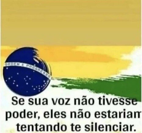 Bom diaaa Brasil 🇧🇷 gratidão por mais um dia 🙏🏼 “O preço da liberdade eterna vigilância” e pra começar o dia #PLdaCensuraNão