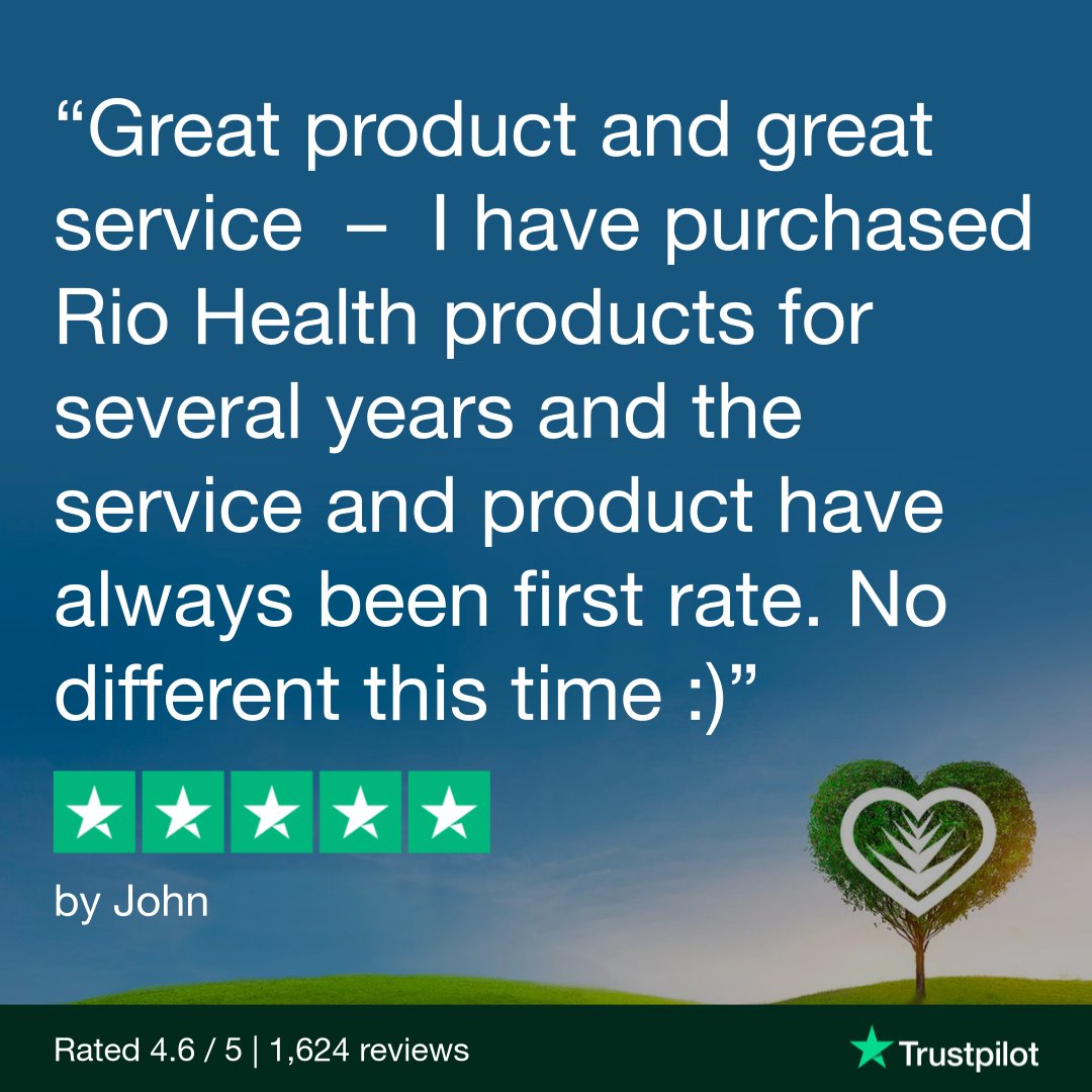 Rio Health Products (@riohealthuk) on Twitter photo This #PositivePostWednesday, we’d love to thank John for his kind words about Rio Health on Trustpilot! We love to share the love and appreciate all our wonderful customers! 👏🤗🙏
riohealth.co.uk
#happycustomer #thankyou #positivethoughts This #PositivePostWednesday, we’d love to thank John for his kind words about Rio Health on Trustpilot! We love to share the love and appreciate all our wonderful customers! 👏🤗🙏
riohealth.co.uk
#happycustomer #thankyou #positivethoughts