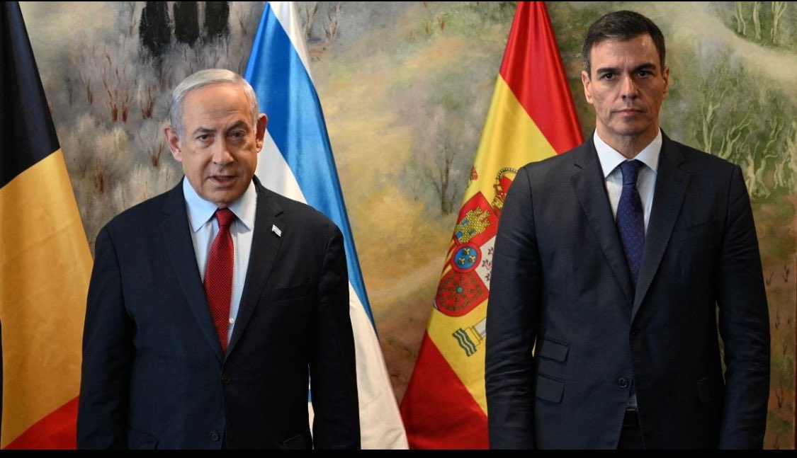 Israel rompe relaciones diplomáticas y retira a su embajadora en España tras las recientes declaraciones de Sánchez en el congreso sobre el reconocimiento del Estado Palestino.