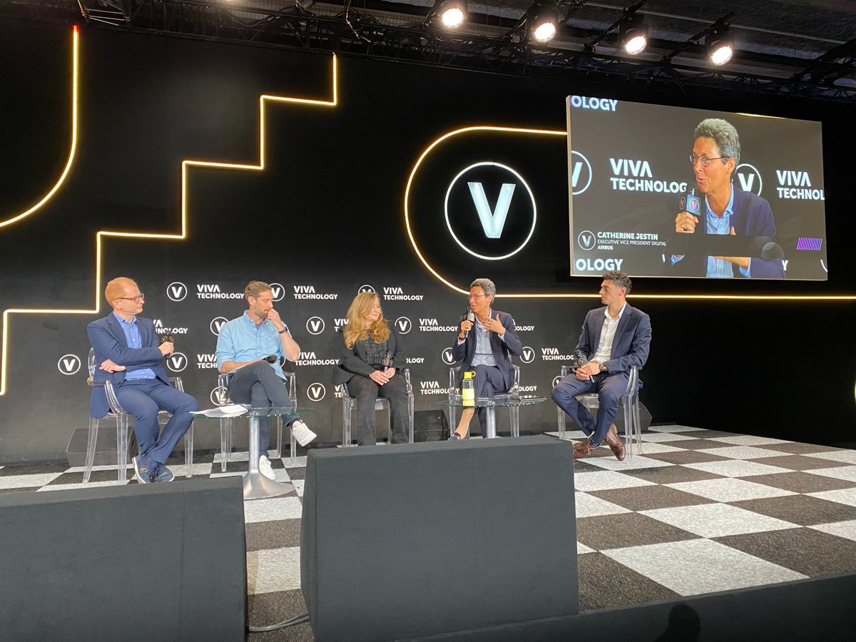 Hear from our EVP Digital, Catherine Jestin now on stage at #VivaTech discussing a critical topic: fixing the human element in #cybersecurity 📲🎙️.

LIVE now: vivatechnology.com

Keep following to get all live moments at <a href="/VivaTech/">VivaTech</a>!