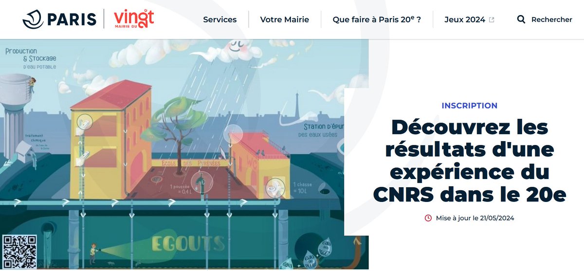 📢Est-ce que les habitants du 20ème ont mangé plus de 🍐🍏🥦🥕 la semaine du 11 mars ? Est-ce qu'on a vu un signal différent dans les égouts ? Nous présentons les résultats de l'action recherche: ⏱️5 juin à 18h30 📍Salle des mariages de la @Mairiedu20 🔗tinyurl.com/uxh823v6