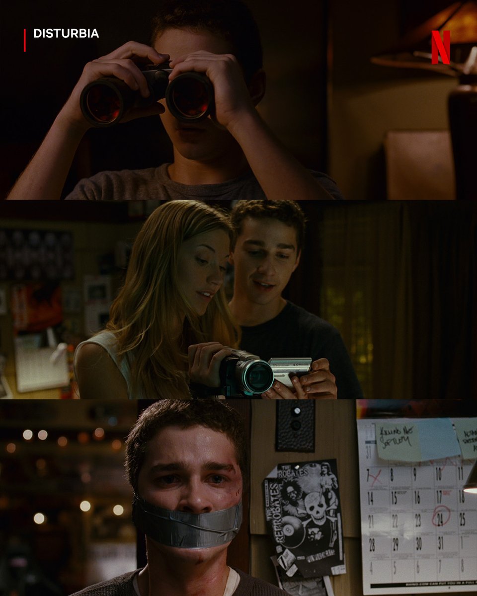 NetflixPelis's tweet photo. Si no supiste apreciar 'Disturbia' hace 17 años, no te preocupes, es buen momento para hacerlo ahora. https://t.co/OjwjOi3fdu