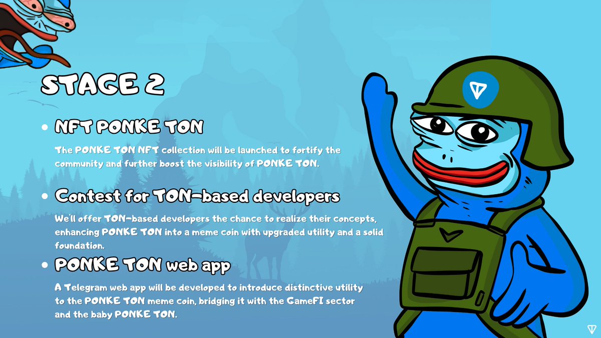 PONKE TONKE presents to you the roadmap of our project! 💎 Explore and  follow us, there are so many amazing things waiting for you! 📷 Follow us  on telegram: https://t.co/7zbwfU8hd3… #PONKEARMY #PONKETON #