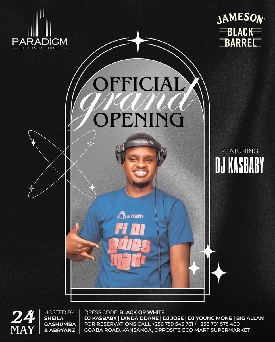its_Phidy's tweet photo. The entertainment protocol is well observed come this Friday. 💃🏽✨ @Paradigmkla is the place to be! 

#ParadigmBar
#ParadigmGrandOpening https://t.co/RDOUo6Z8Jd