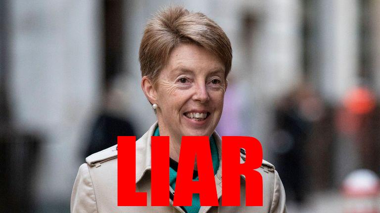 Its_Eugene_Lin's tweet photo. Despite all her poise, polish and pitiful attempts, everyone can see the obvious truth about Paula Vennells. #postofficescandal https://t.co/bgzbnyf5qd