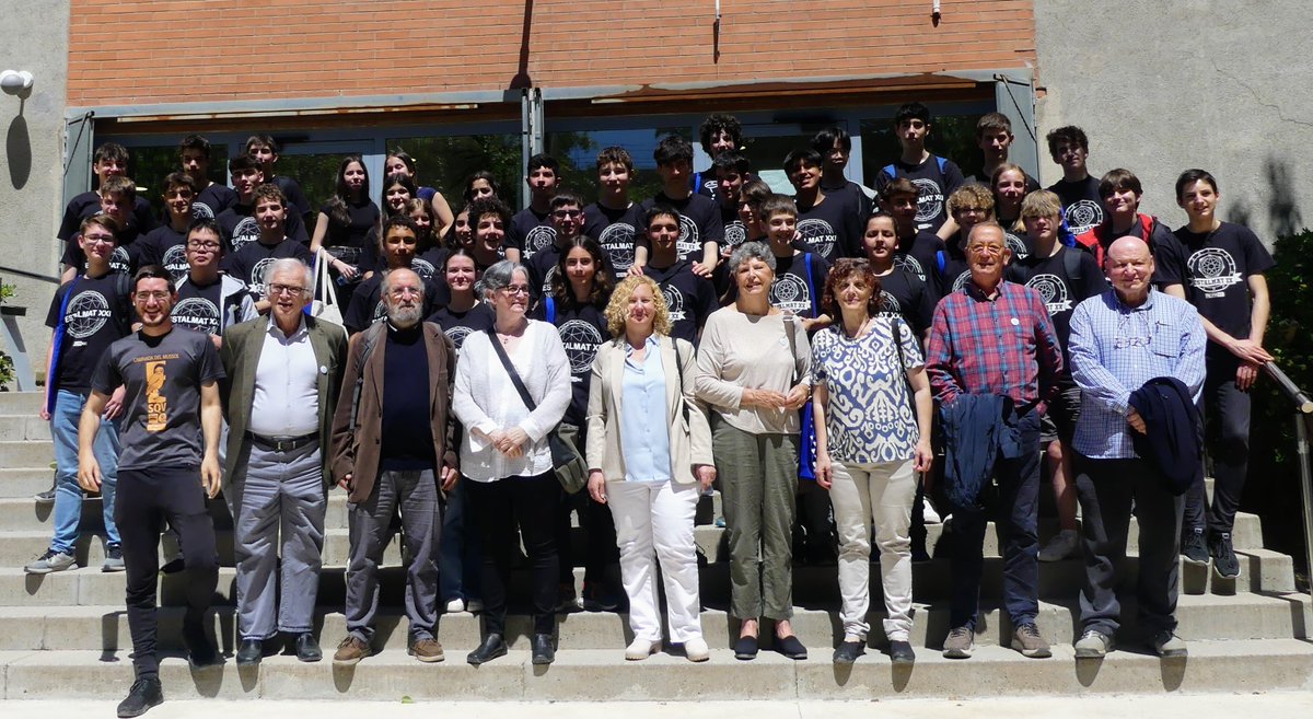 acfaec_cat's tweet photo. Agraïm a tots els participants, convidats, patrocinadors i col·laboradors per fer d'aquest esdeveniment una jornada inoblidable.
Continuem treballant junts per estimular el talent matemàtic dels nostres nois i noies! (9-9)
#Estalmat #TalentMatemàtic #cursPI #jovesACFAEC #ACFAEC https://t.co/lha6cb2j1I
