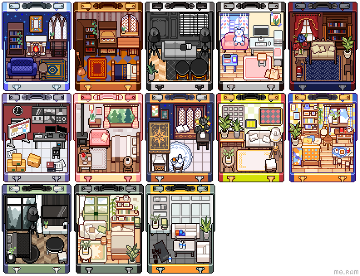 커미션들 모아보기..