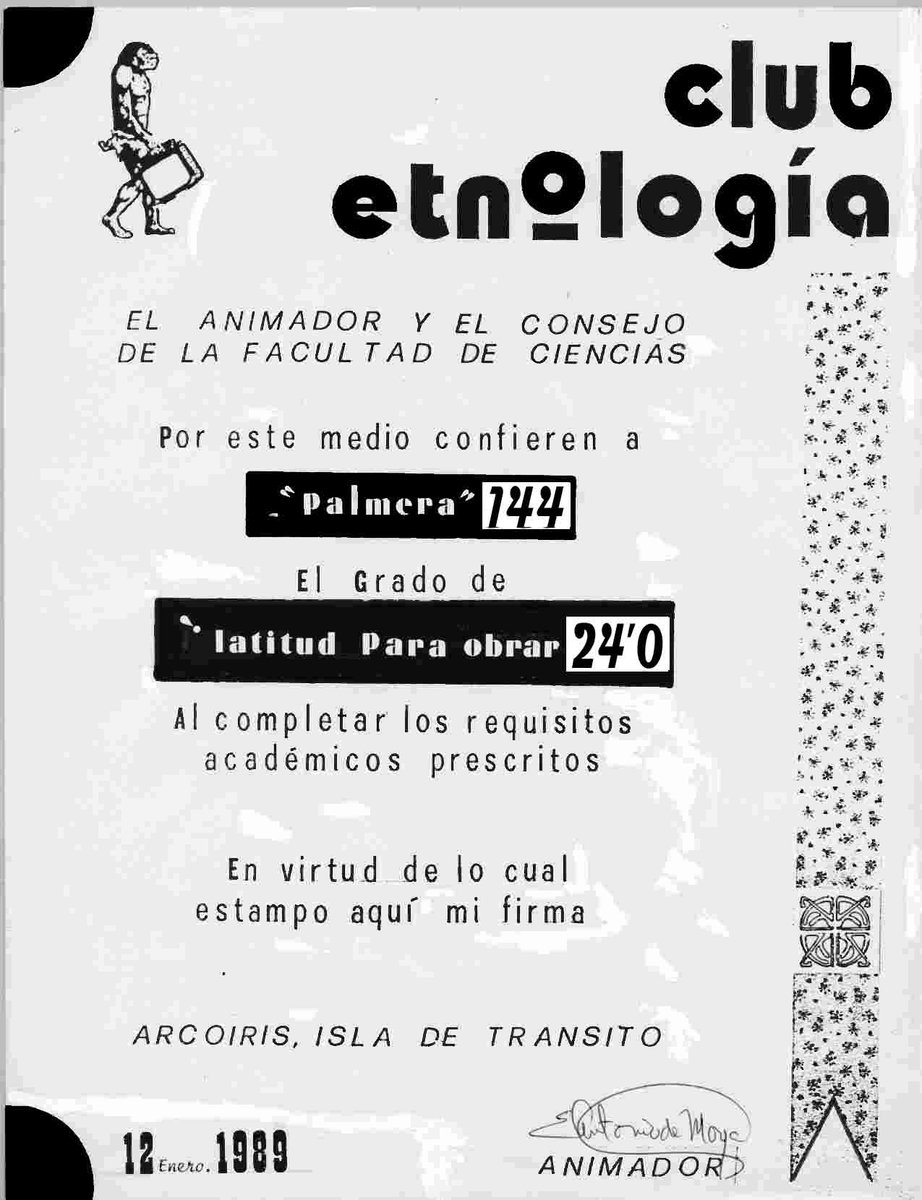 Di´ploma Club de Etnologia