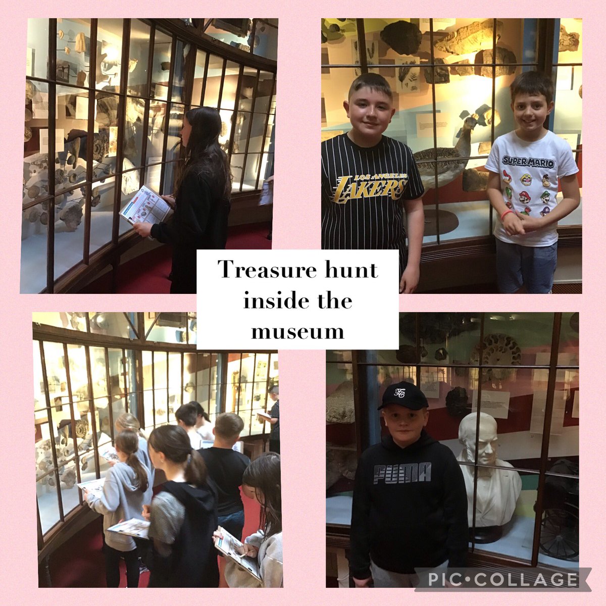 Team Humber are exploring the Rotunda Museum this morning … they have even taken part in treasure hunt 🧐 @BandBschool