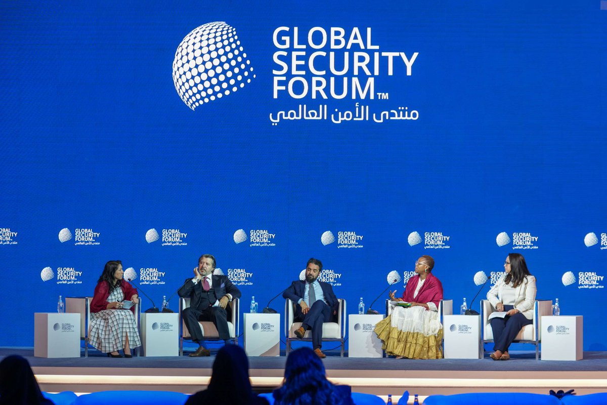 Global Security Forum (@gsecforum) on Twitter photo #NOW #GSF2024 | Panel discussion on threats to human security.
Featuring: H.E. Hekmat Karzai, Mr. Wassim Nasr, Dr. Adejoké Babington-Ashaye, Ms. Naureen Chowdhury Fink, and moderated by Dr. Lyla Kohistany.
<a href="/HekmatKarzai/">Hekmat Khalil Karzai</a> <a href="/SimNasr/">Wassim Nasr</a> <a href="/adejokemusic/">Adejoké Babington-Ashaye</a> @NaureenCFink
<a href="/LylaKohistany/">Lyla Kohistany</a> #NOW #GSF2024 | Panel discussion on threats to human security.
Featuring: H.E. Hekmat Karzai, Mr. Wassim Nasr, Dr. Adejoké Babington-Ashaye, Ms. Naureen Chowdhury Fink, and moderated by Dr. Lyla Kohistany.
<a href="/HekmatKarzai/">Hekmat Khalil Karzai</a> <a href="/SimNasr/">Wassim Nasr</a> <a href="/adejokemusic/">Adejoké Babington-Ashaye</a> @NaureenCFink
<a href="/LylaKohistany/">Lyla Kohistany</a>