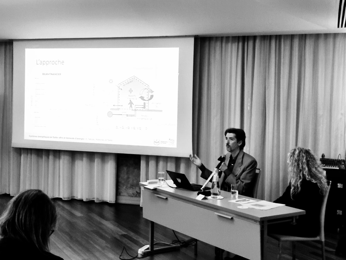 IHEE_Institut's tweet image. Séquence sur les spécificités environnementales & énergétiques de Turin & du Piémont avec @EnricoFabrizio2 , Prof. titulaire du Department of energy & I. Lami, Prof. titulaire à l’Interuniversity department of Regional and Urban Studies and Planning (DIST) de la @PoliTOnews