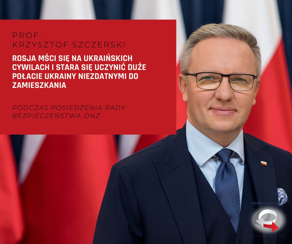 Prof. Krzysztof Szczerski powiedział na Radzie Bezpieczeństwa ONZ