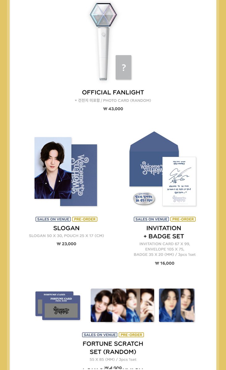 TheKMerchStore1's tweet photo. WTS LFB WW GO

[India G.O. / Worldwide Group Order]

➡️ Pre-Order
2024 SUHO CONCERT <SU:HOME> OFFICIAL MD

✔ DM for Price List &amp; to Order!

#SUHO #수호
#EXO #엑소 #weareoneEXO
#SUHOME #수홈 @weareoneEXO https://t.co/CG7nFReEVs