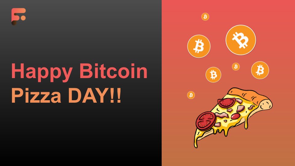 It's #Bitcoin Pizza🍕 Day!!