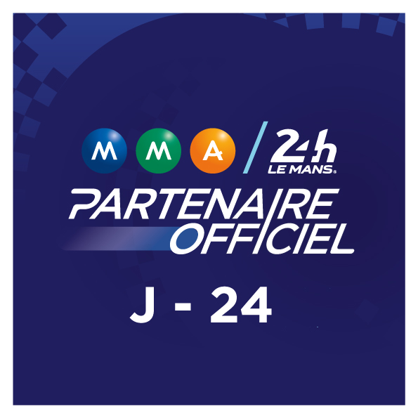 ⏰ J - 24 avant… Les 24 Heures du Mans ! En tant que partenaire officiel jusqu’en 2035, MMA sera bien sûr présent à cette course mythique qui fait rayonner sa ville du Mans et la Sarthe au-delà des frontières. 🏁 Rendez-vous dans quelques jours ! @24hoursoflemans #LEMANS24