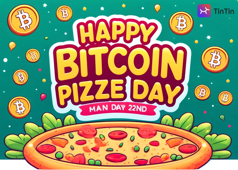 TinTinLand_ZH's tweet photo. 🎁 #BitcoinPizzaDay，#TinTinLand 请你吃披萨啦！

🍕2010的今天程序员Laszlo Hanyecz用1万 #比特币 购买了两块披萨，这是比特币从虚拟走向现实的第一步！

🎉点赞、转发、关注和评论此推文，将抽出3位幸运儿，送出披萨一份！

⏰中奖小伙伴，添加小T同学微信（🆔TinTin-land），留下你的地址传送门！ https://t.co/3EiXvTHmcI