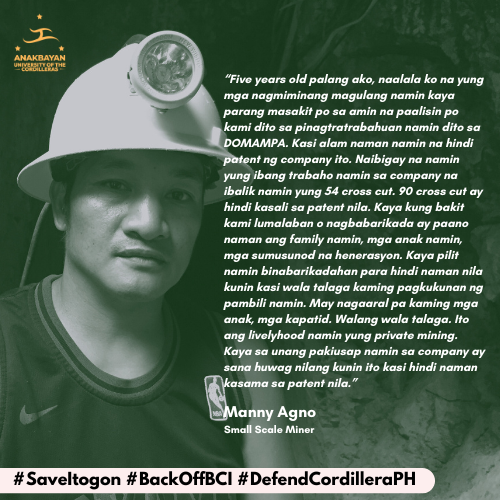 anakbayanUC's tweet photo. Kasama ang Anakbayan UC nakiisa ito sa barikada ng Sitio Dalicno sa Itogon laban sa pag-aangkin ng Benguet Corporation Inc (BCI) na siyang makakaapekto sa kanilang pangunahing kabuhayan. 
#SaveDalicno https://t.co/BGpXqA3Lqi