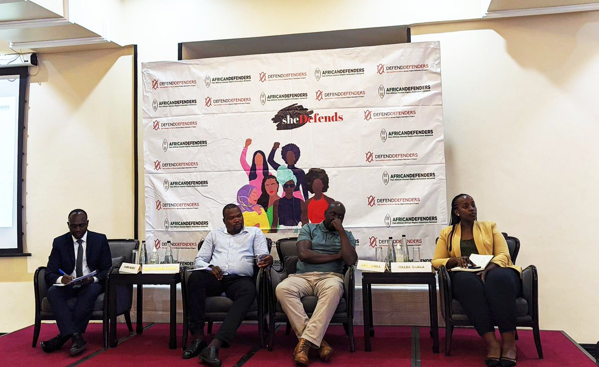 Right now, we are deep in a panel discussion unpacking critical themes surrounding asylum applications in Uganda, the hurdles encountered by Human Rights Defenders (HRDs), and the essential welfare and socio-economic integration of HRDs in exile. #HumanRights #ProtectExiledHRDs
