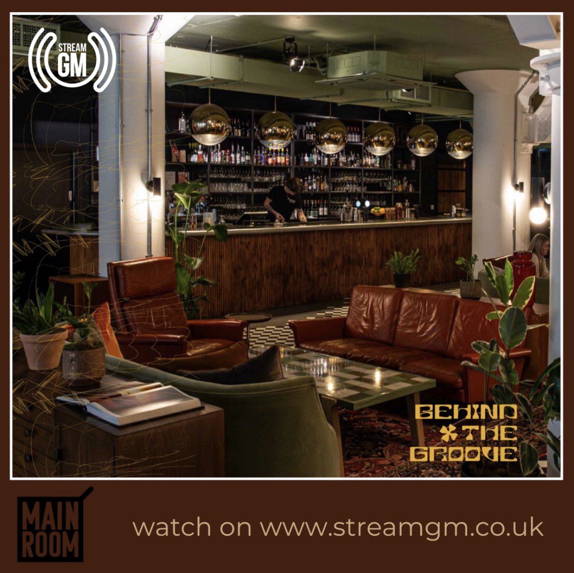 StreamGm's tweet image. Next Saturday June 1 we are live from Manchester’s Side Street Studio with our clubbing series #MainRoom &amp;amp; the city’s Behind The Groove party crew 
Watch from 9pm streamgm.co.uk 
#manchester #clubbing #nightlife #djs #dancemusic #BehindTheGroove