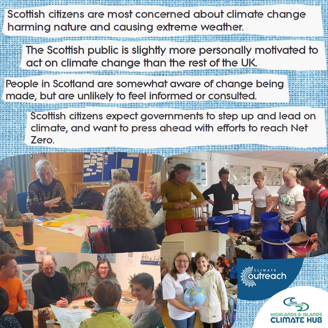 In Scotland, we have the highest proportion of people in the UK motivated to act in the climate crisis. Come along to our June Networking session with Climate Outreach to get an insight into meaningful community engagement. Book your FREE space here: eventbrite.co.uk/e/910524993767…