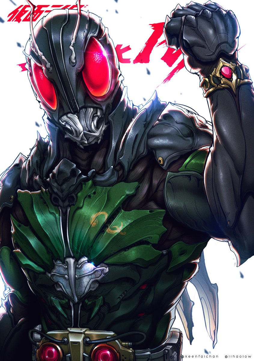 lihaolow's tweet image. 感謝輝哥帶著我飛著畫我童年最帥的假面騎士, Black RX 畫RX時找回以前的片段來看，還是很帥啊。  

假面騎士BLACK 和生化騎士Bio Rider - @fai_keen
排版設計 和 總色調 - @fai_keen

#仮面ライダー #仮面ライダーblack #仮面ライダーblackrx #kamenriderblack #kamenriderblackrx #tokusatsu