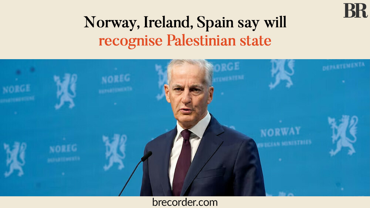 Norway, Ireland and Spain announced on Wednesday that they will recognise a Palestinian state, prompting Israel to immediately recall its envoys. Read more: brecorder.com/news/40304684/… #Palestine