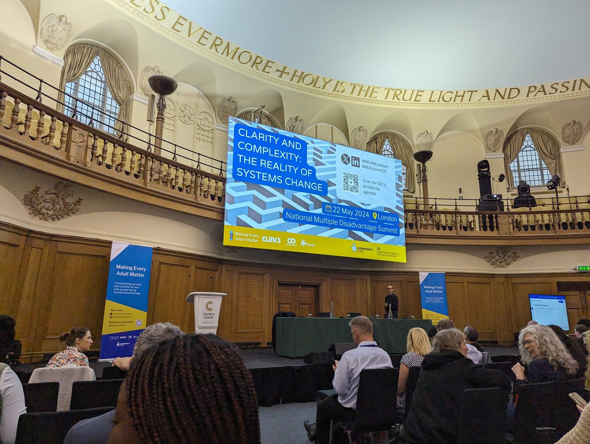 Delighted to be attending <a href="/MEAMcoalition/">Making Every Adult Matter (MEAM)</a> national conference.