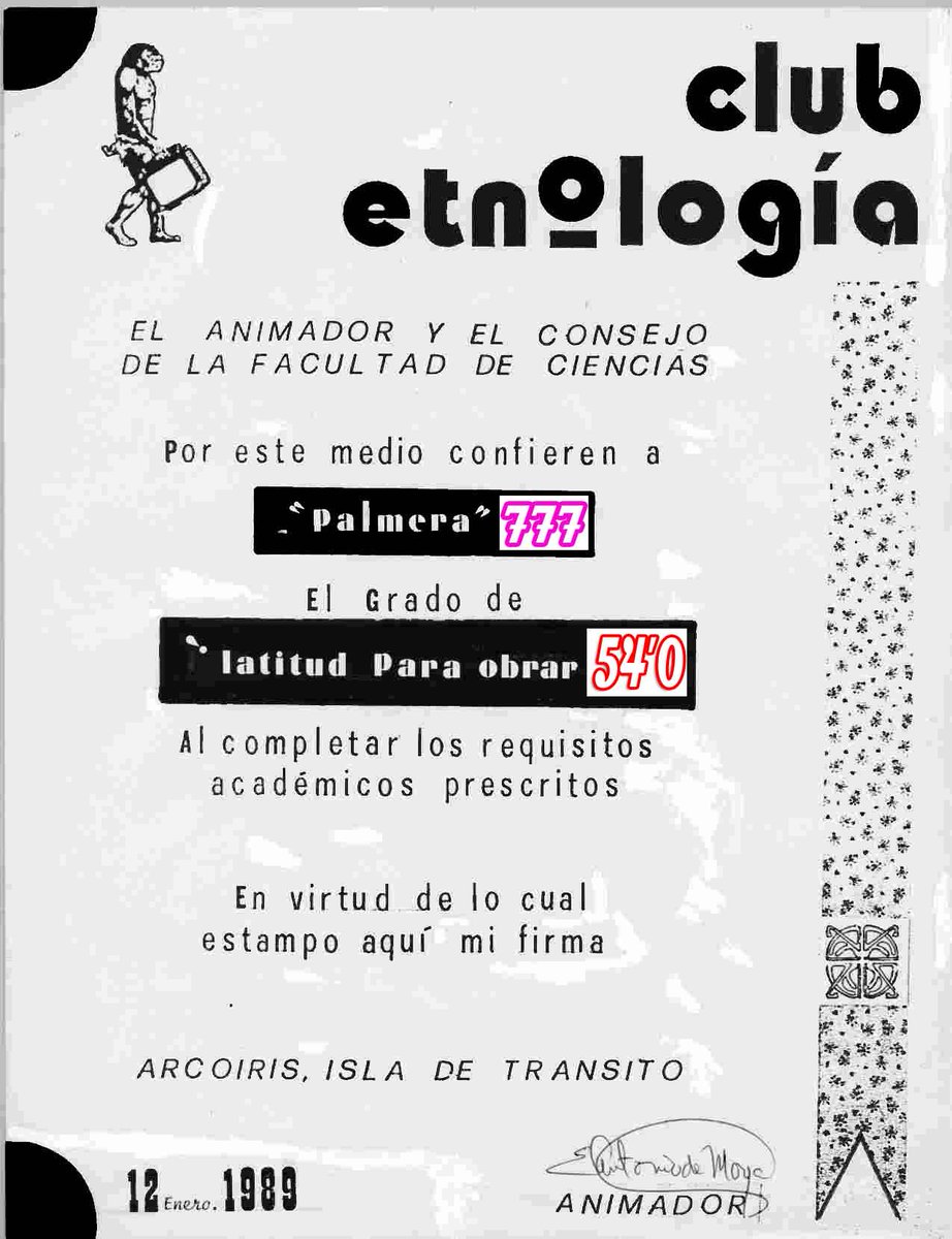 Di´ploma Club de Etnologia