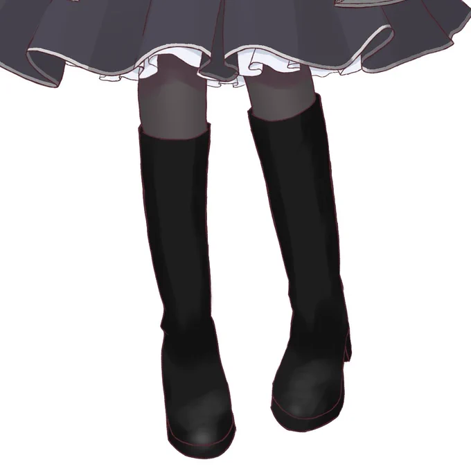 最後に一つ今の私ブーツ描くのめっちゃ上手くなってるやったーーーーーーーー!!!!!! 