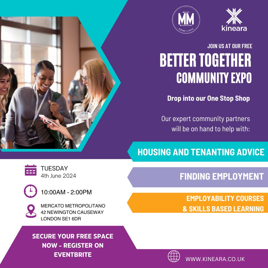 Join our One Stop Shop at <a href="/mercatometropol/">Mercato Metropolitano</a> along with@Help 2RentUK <a href="/SouthwarkWorks/">Southwark Works</a> <a href="/ReedPartnership/">Reed in Partnership</a> @fatmacys , DWP and <a href="/lb_southwark/">Southwark Council</a>

Renters and #landlords in South London, grab a ticket here !👉 ow.ly/ZnXN50RQzo0

#Housing #Jobs #Education#TenantAdvice #CommunityEvent