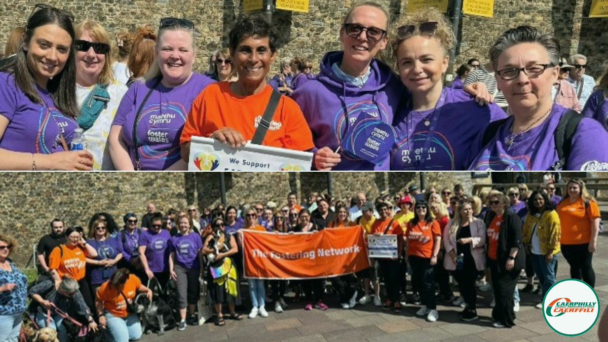 👣Fostering Teams and Foster Carers across Wales came together for the Fostering Network Walk in Bute Park, Cardiff earlier this week! ☀️Are you interested in Fostering in Caerphilly? Visit fosterwales.caerphilly.gov.uk/en/ for more information.