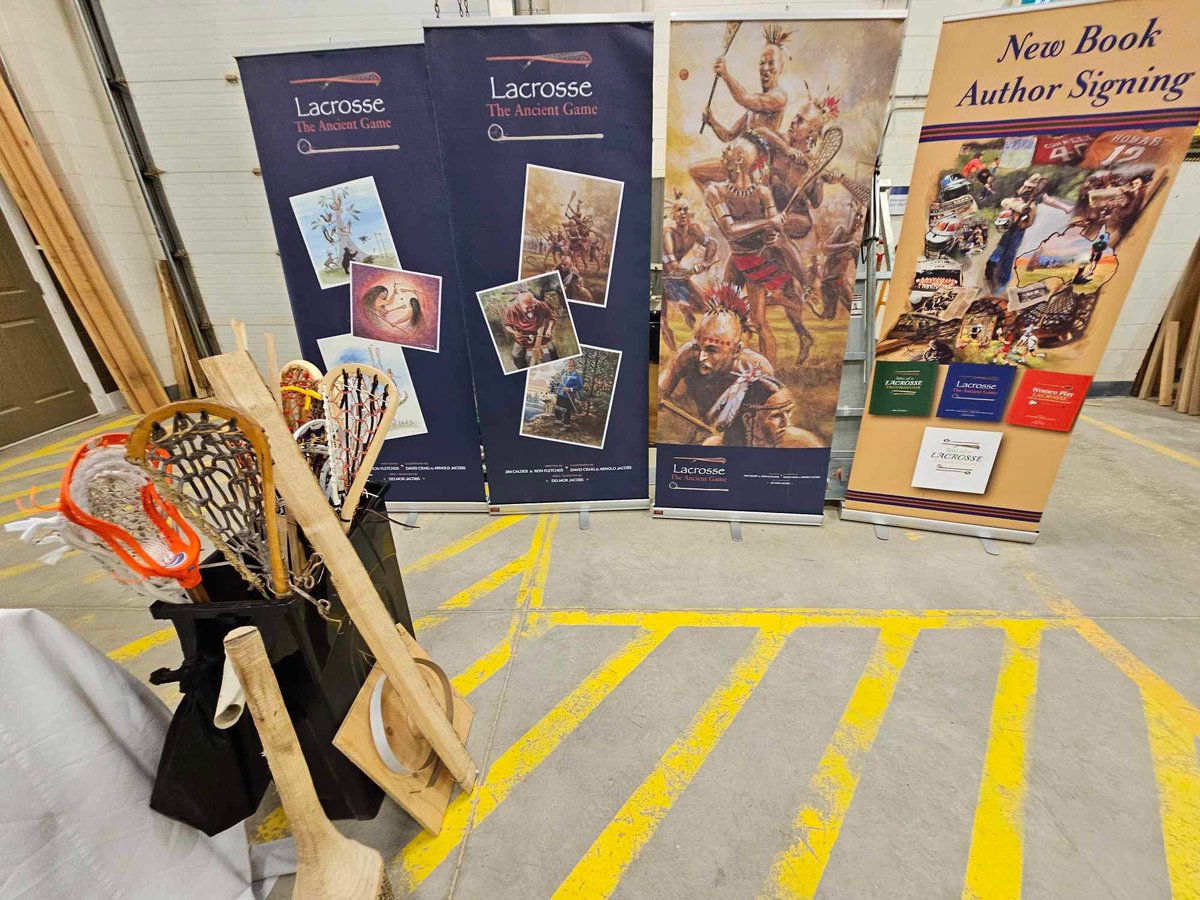Watt intermediate students had the privilege of learning from stickmaker Joe Valliere at Sticks and Stories at Georgian College yesterday